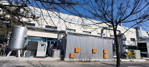 山東宏濟(jì)堂阿膠藥品廠高濃度惡臭氣體治理工程02